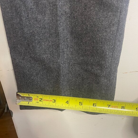 Gray Wool Flannel Trousers - Picture 7 of 9